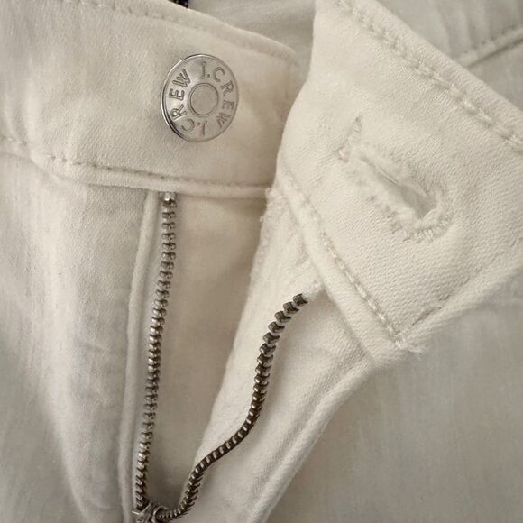 J. Crew High Rise Skinny Jean in White Size 27 - Picture 10 of 11